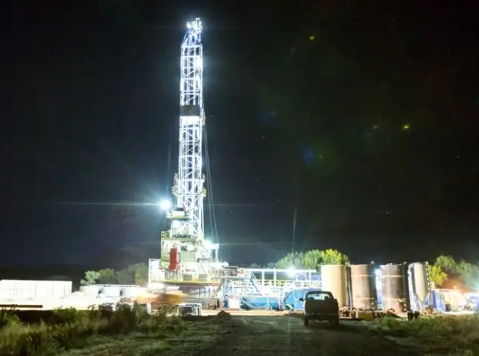Fracking-Anlage